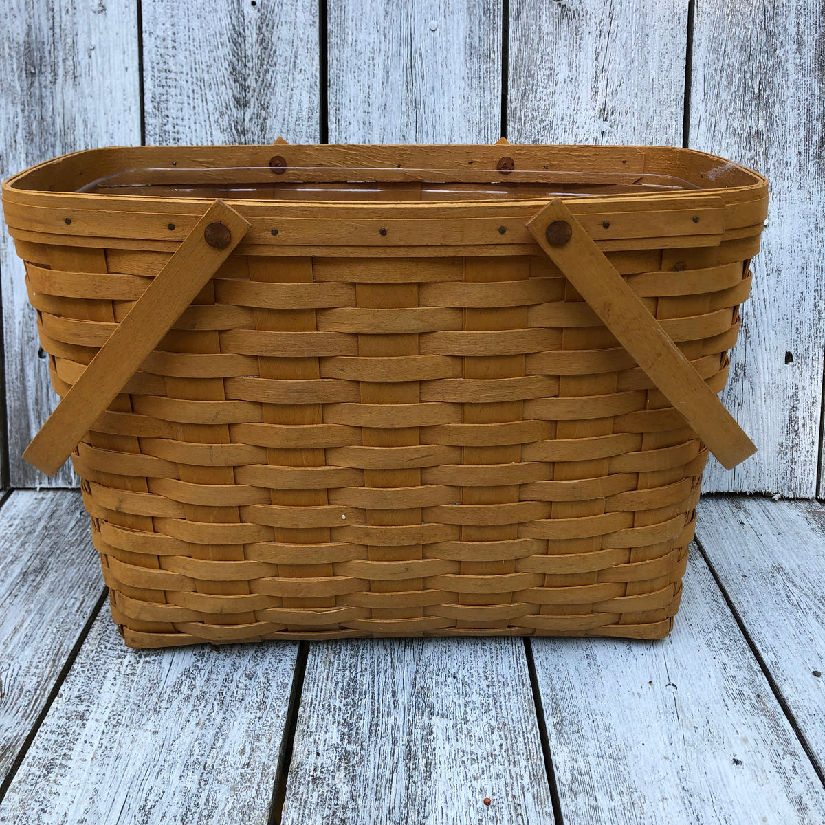 Longaberger Tall Basket Plover and Plow LLC