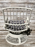 Rattan Swivel Rocking Chair