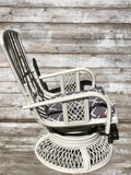 Rattan Swivel Rocking Chair