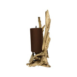 Vintage 1950's Mid Century Gesso Driftwood Lamp