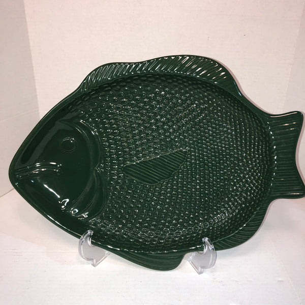 Cerutil Green Fish Platter