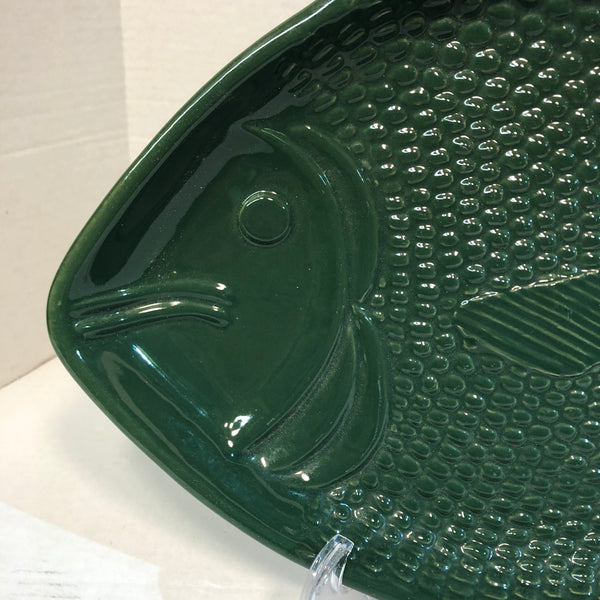 Cerutil Green Fish Platter