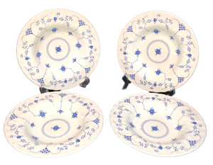 Churchill China Finlandia 9-Inch Rimmed Soup Bowls Set of 4