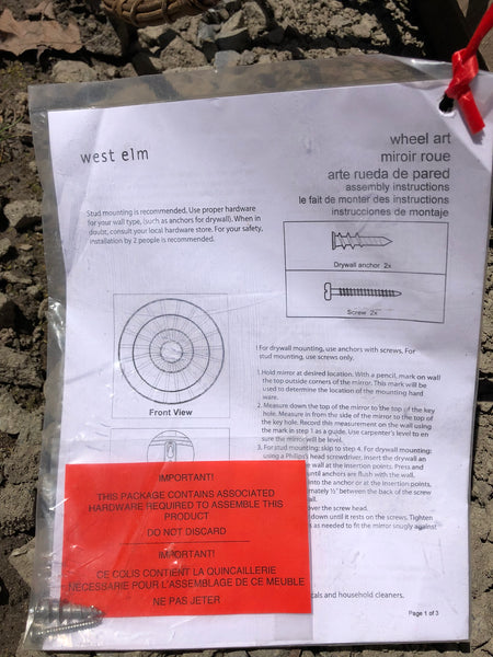 West Elm Wood Wall Art