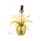 Vintage Wire Pineapple Lamp