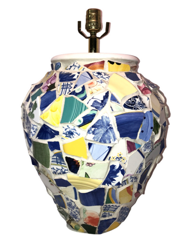Mosaic Farmhouse Lamp