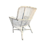 Early 20th Century Antique Stick Wicker Arm Chair
