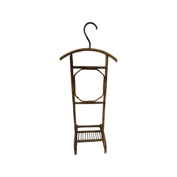 Mid 20th Century Rattan Valet Stand