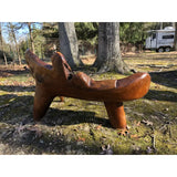 Sculpted Tree Root Bench