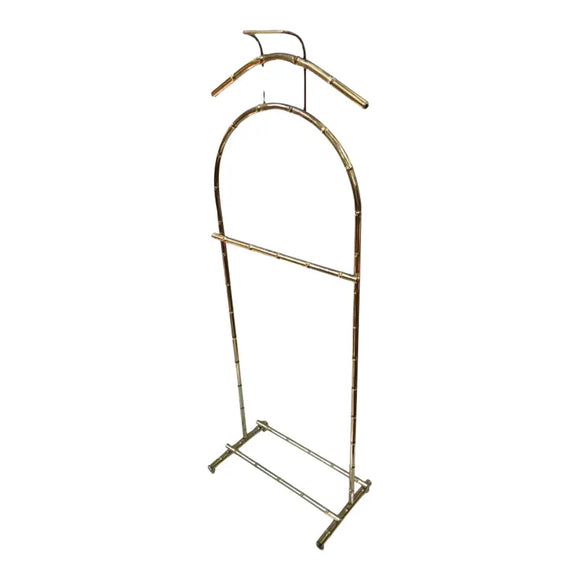 Vintage Faux Bamboo Brass Finish Valet – Plover and Plow LLC