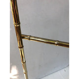 Vintage Faux Bamboo Brass Finish Valet