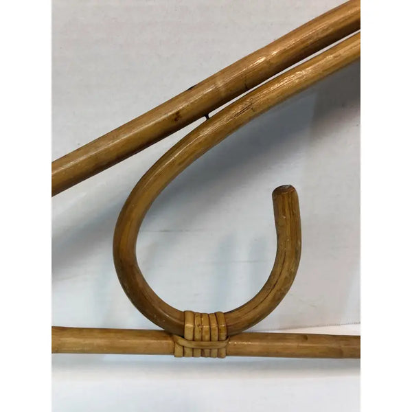 Vintage Rattan Plant Hanger Hook