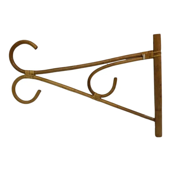 Vintage Rattan Plant Hanger Hook